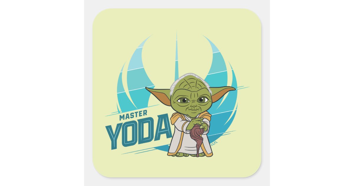 Mini stickers Yoda symboles Star Wars