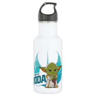 Young Jedi Adventures Master Yoda Stainless Steel Water Bottle