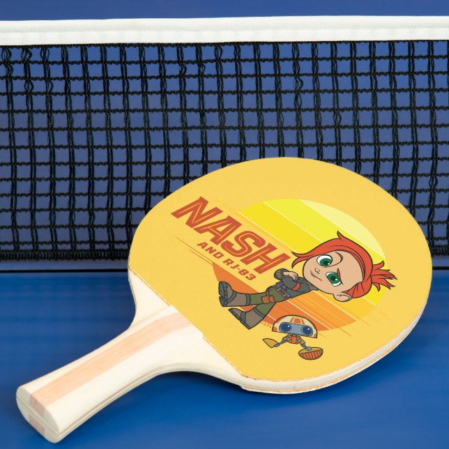 Young Jedi Adventures Nash & RJ-83 Ping Pong Paddle (Insitu)