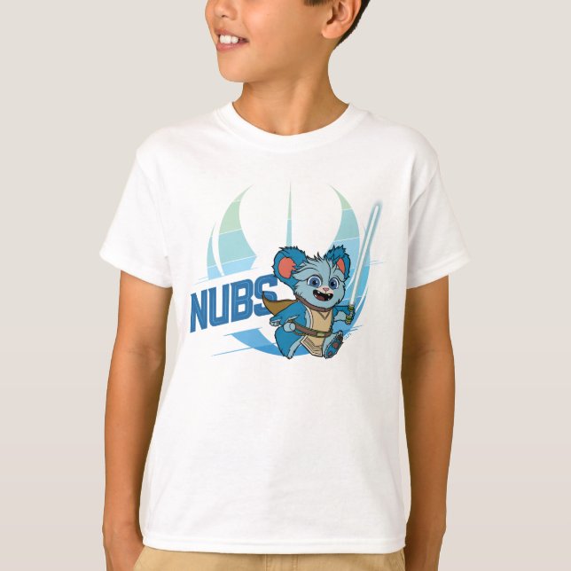 Young Jedi Adventures Nubs T-Shirt (Front)