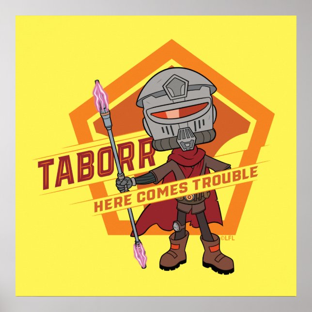 Young Jedi Adventures Taborr Poster (Front)