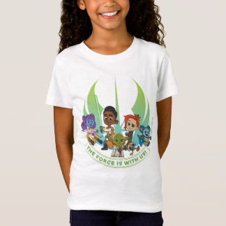 Young Jedi Adventures - The Force Is With Us T-Shirt