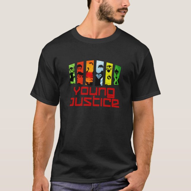 Young Justice Essential  T-Shirt (Front)