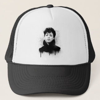Young Kamala Harris Graffiti Art Trucker Hat