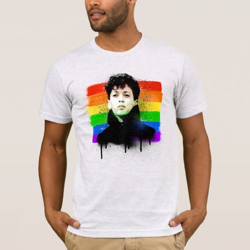 Young Kamala Harris Pride T_Shirt