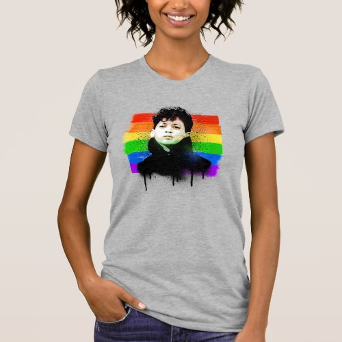Young Kamala Harris Pride T_Shirt