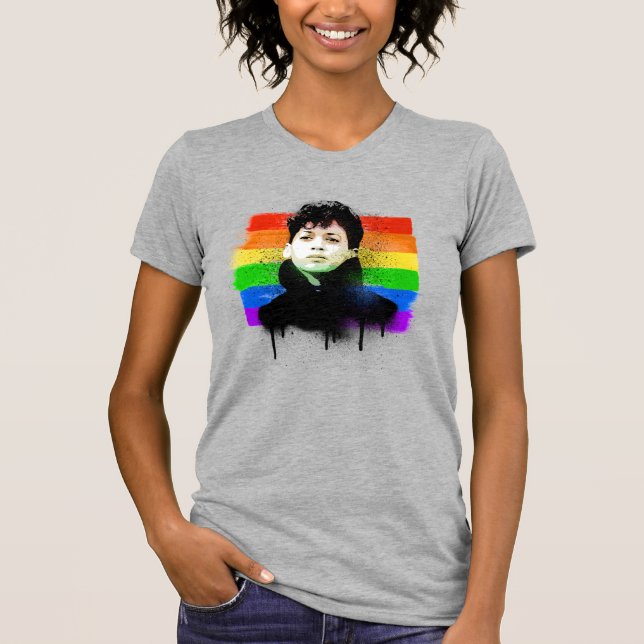 Young Kamala Harris Pride T-Shirt (Front)