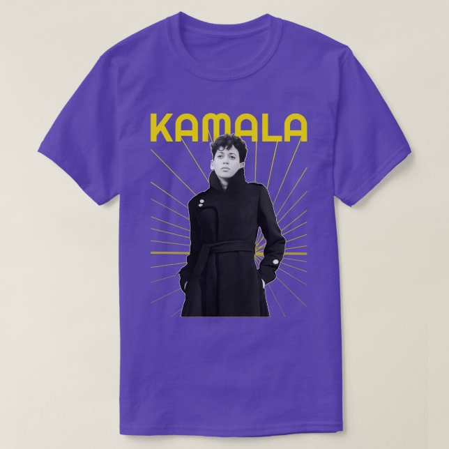 Young Kamala  Pin T-Shirt (Design Front)