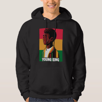 Young King Black Youth Black Excellence Black Pri Hoodie