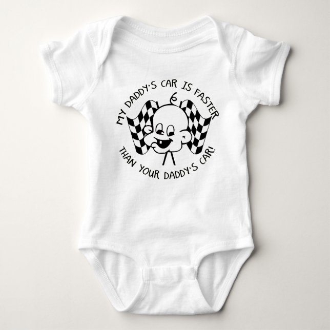 Young Kustoms Onsie - Boy Baby Bodysuit (Front)