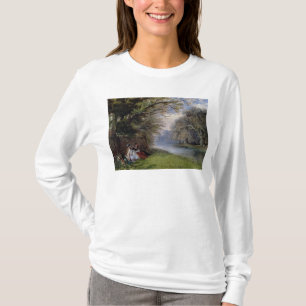 Young ladies by a river T-Shirt