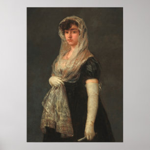 Young Lady - Francisco Goya Fine Art Poster