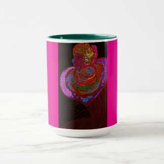 Young Lady with A Custom Made Elegant Hat Mug