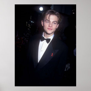 Young Leonardo Di Caprio Poster