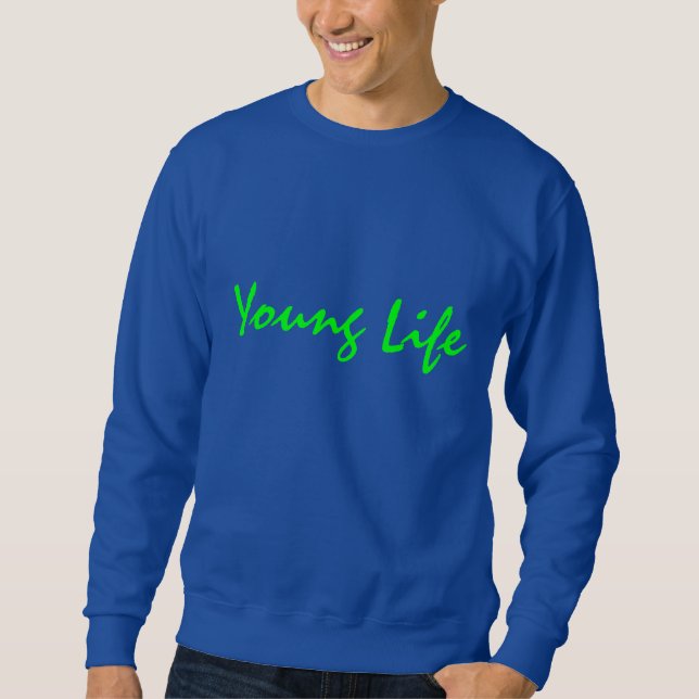 Young life sweatshirt with lettering (Front)