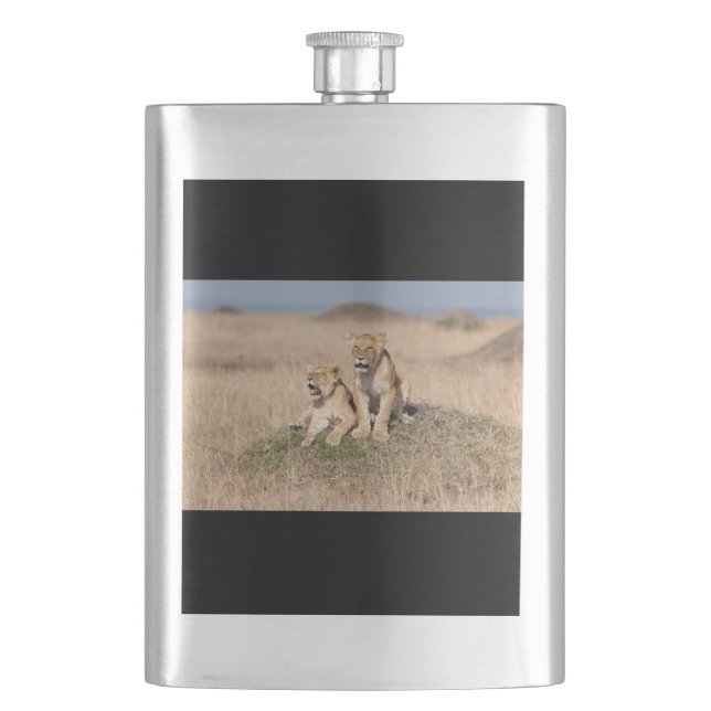 Young lions flask (Front)