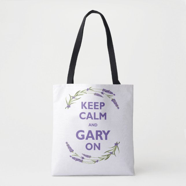 Young Living "Keep Calm & Gary On" Convention Tote Bag (Front)
