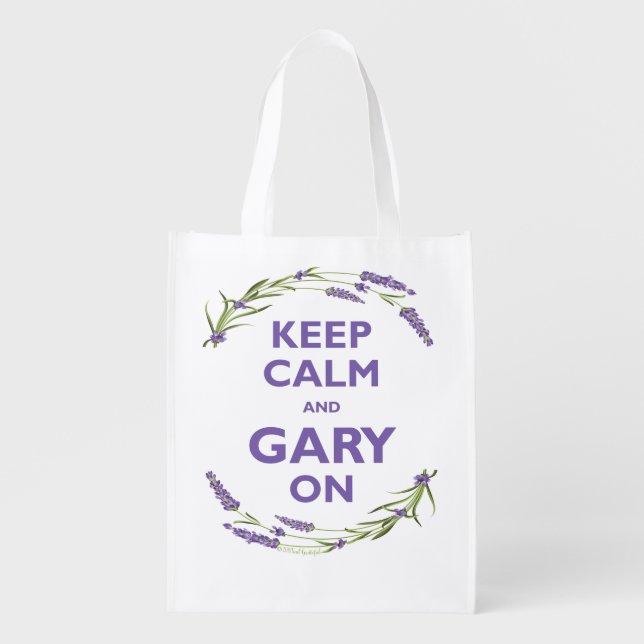 Young Living "Keep Calm & Gary On" Essential Bag (Front)