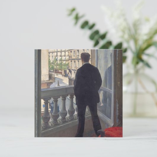 Young Man at His Window by Gustave Caillebotte (Standing Front)