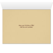 Young Man Birthday - Eastern Garter Snake (Inside Horizontal (Bottom))