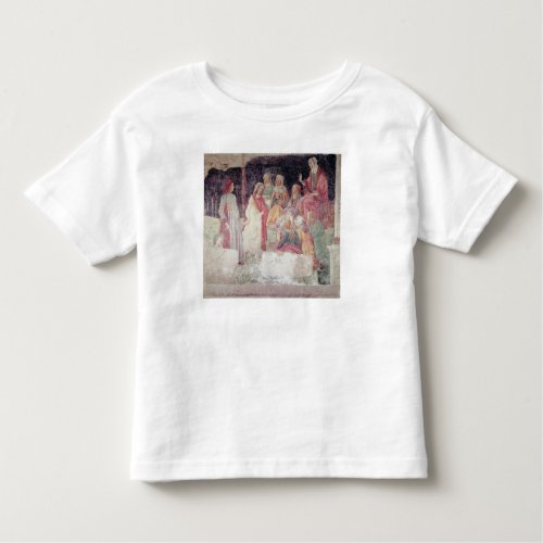 Young Man Greeted by Seven Liberal Arts Toddler T_shirt