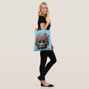 Young Medusa - Psychedelic Mythology Art T-Shirt Tote Bag