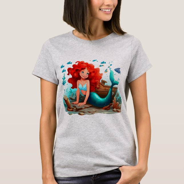 Young mermaid T-Shirt (Front)