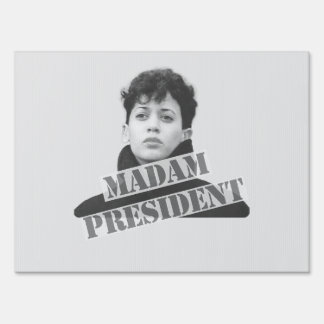 Young Millennial Kamala Harris Sign