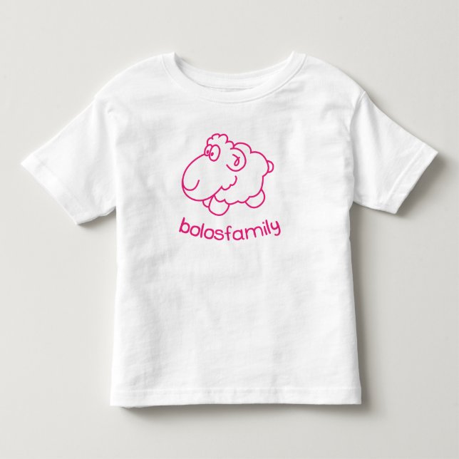 Young moulos girl toddler t-shirt (Front)