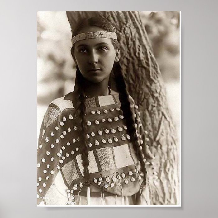 Young Native American Girl Posters