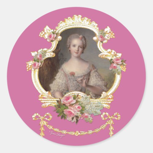 Young Princess Louise Marie of France Stickers