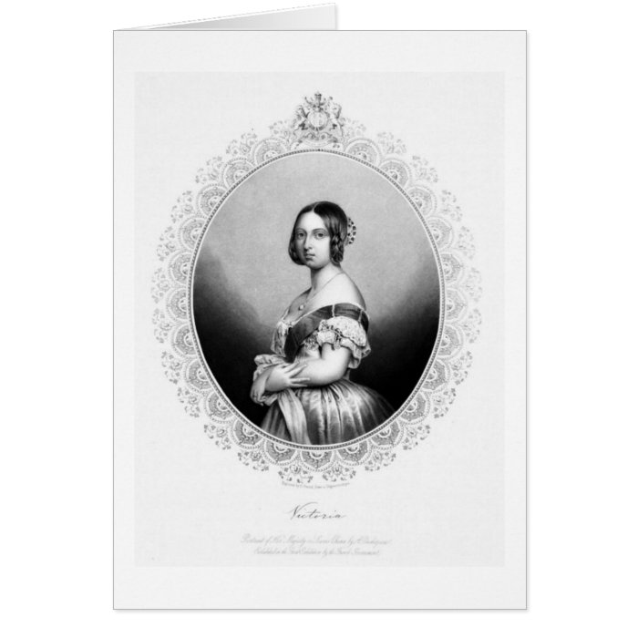 Young Queen Victoria Greeting Cards