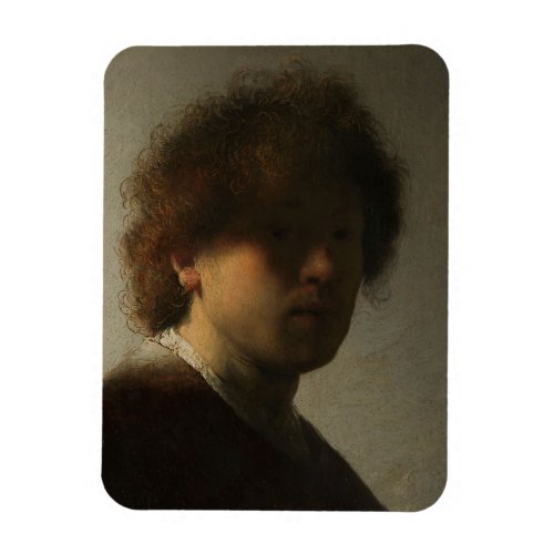 Young Rembrandt Self_portrait Magnet