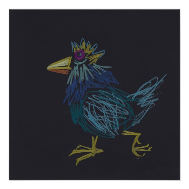 Young Rooster Chinese New Year Birthday P Poster (Front)