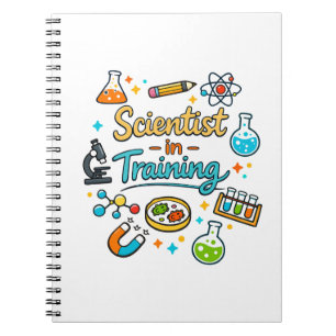 Young Scientist in Training Invitation Notebook