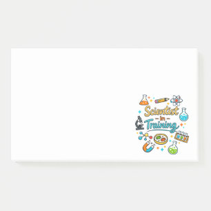 Young Scientist in Training Invitation Post-it Notes