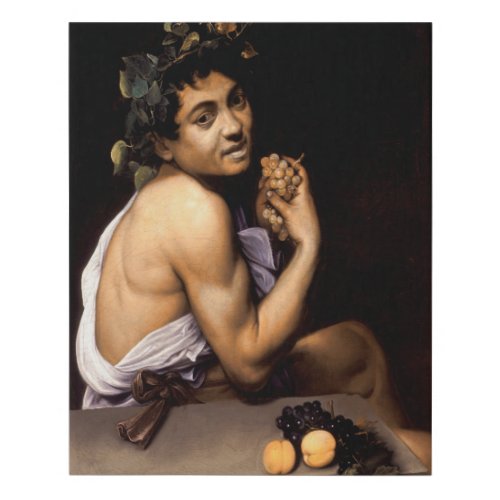 Young Sick Bacchus by Caravaggio _ Canvas
