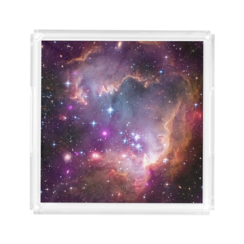 Young Stars In The Small Magellanic Cloud Acrylic Tray