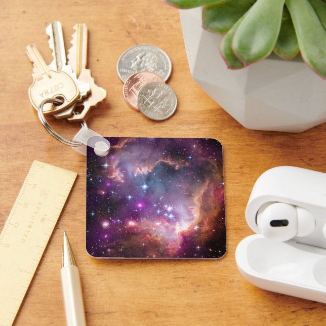 Young Stars In The Small Magellanic Cloud. Keychain (Desk)