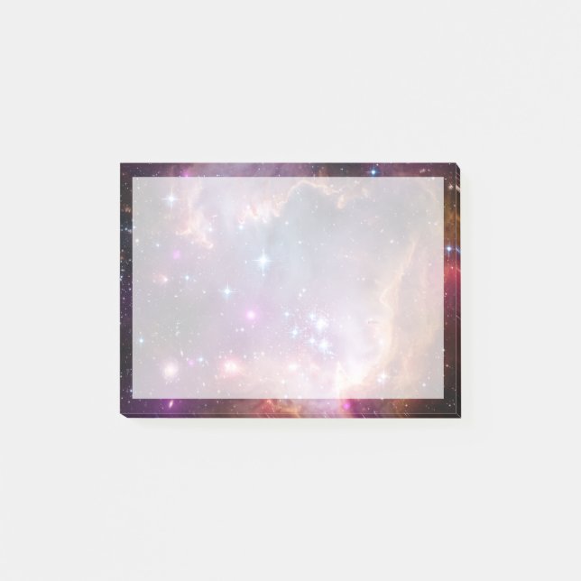 Young Stars In The Small Magellanic Cloud. Post-it Notes (Front)