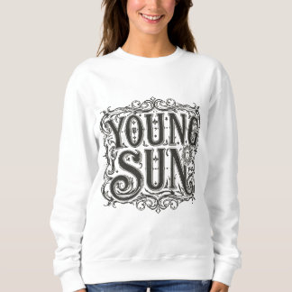 Young Sun T-Shirt Retro Vintage Sun Graphic Sweat Sweatshirt