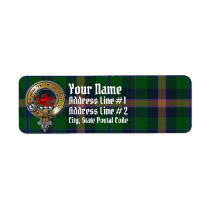 Young Tartan & Badge Label