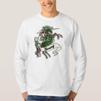 Young Tartan Unicorn T-Shirt