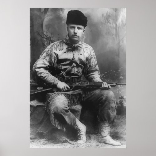 Young Teddy Roosevelt Poster