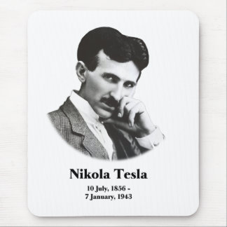 Young Tesla Mouse Pad
