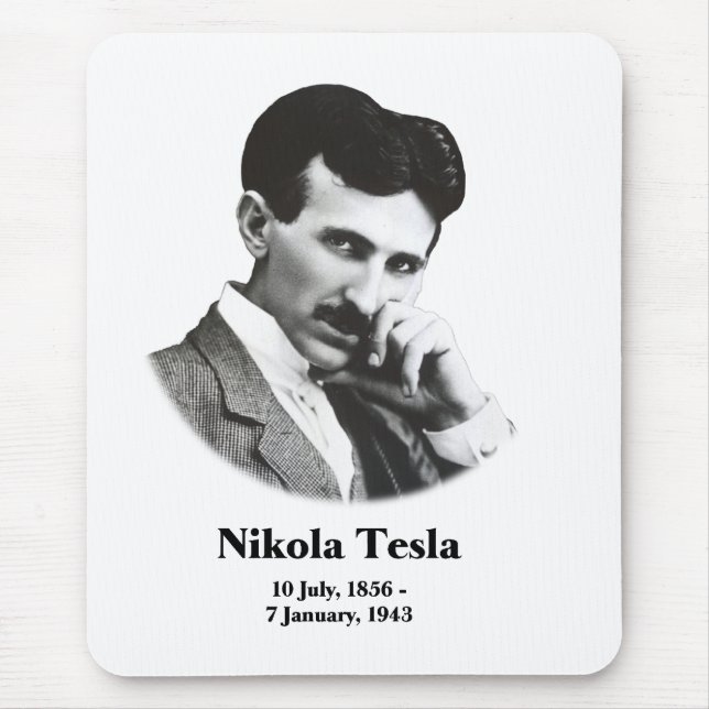 Young Tesla Mouse Pad (Front)