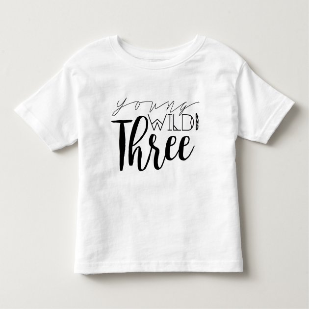 THREE toddler t-shirt