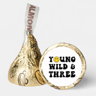 Young Wild and Three 3rd Boy Birthday Party  Hershey®'s Kisses®