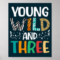Young Wild And Three Funny Girl Boy 3rd Birthday