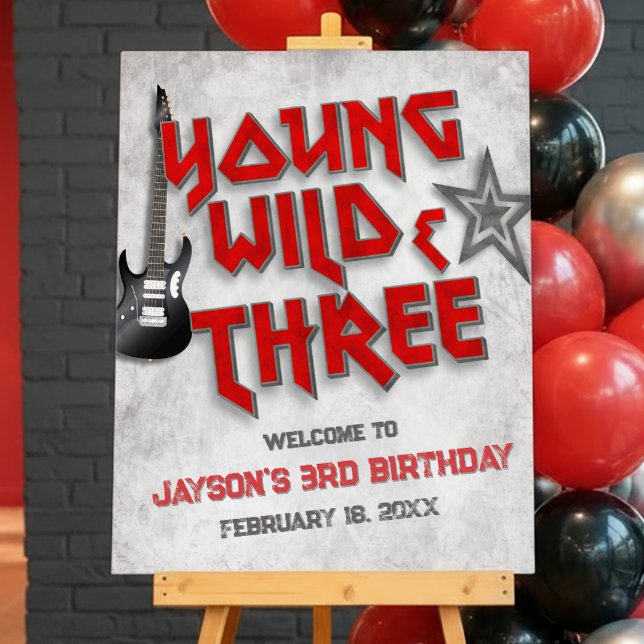 Young Wild and Three Rock Welcome Sign (Young Wild and Three Rock Welcome Sign)